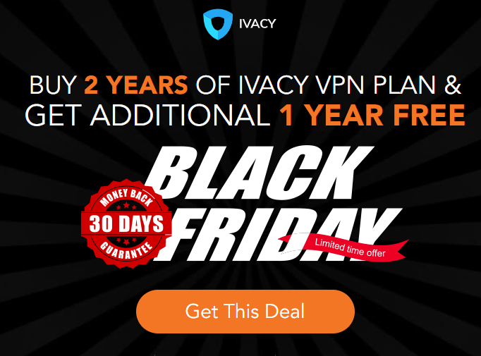 ivacy vpn black friday deals 2018